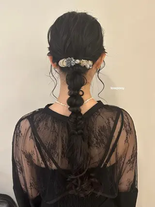 ロング ヘアアレンジ 暖色カラー/レイヤー 🌙 オノユリカのヘアスタイル