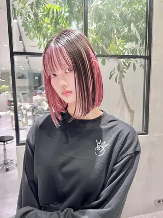 ショート ハイトーン/レイヤー カット岩田健斗/新宿のヘアスタイル