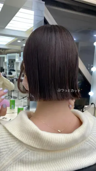 ショート 韓国レイヤー×モテ髪 /MITSUKI🤍のヘアスタイル