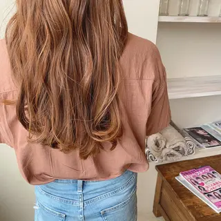 ロング ボブウルフ／ボブ Satsuki【名駅のヘアスタイル