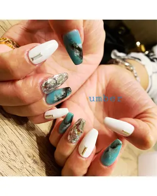 ネイル umber 三茶1分のネイルデザイン