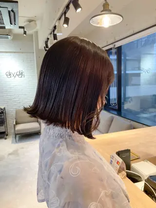 ミディアム 🇰🇷くびれボブ/ 韓国ボブ🇰🇷愛誠のヘアスタイル