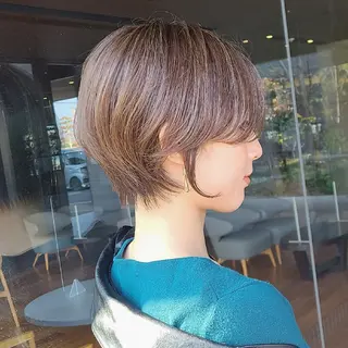 ショート 西田 理沙のヘアスタイル