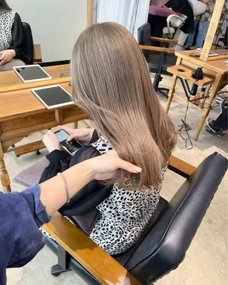 カラー MATTY yoshika 🐻のヘアスタイル