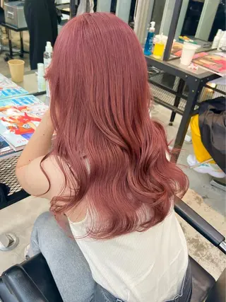 ロング 顔まわりカット/艶髪 カラー✨けいとのヘアスタイル