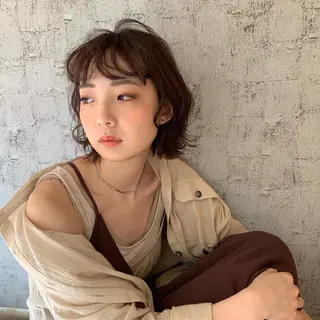 ミディアム 似合わせカット🌿 前川のヘアスタイル