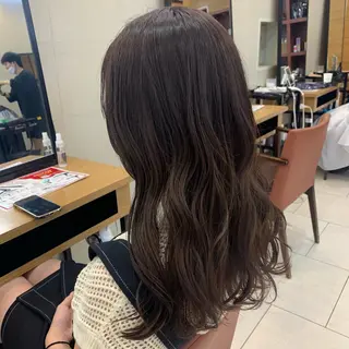 ミディアム 透明感カラー/レイ ヤー/Nana🌈のヘアスタイル