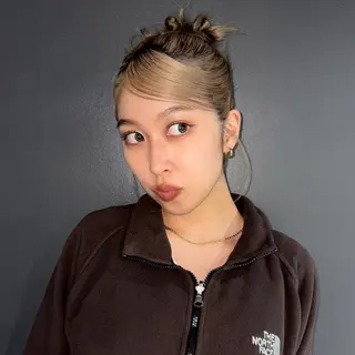 ★デザインカラー ハイトーン ももか★のヘアスタイル