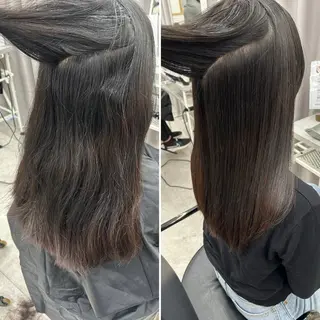 セミロング 髪質改善/縮毛矯正 🫧RISA🎀のヘアスタイル