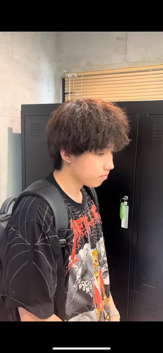 メンズ メンズカット パーマ飯野友喜のヘアスタイル