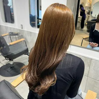 ロング カラー わださこ ひなこのヘアスタイル