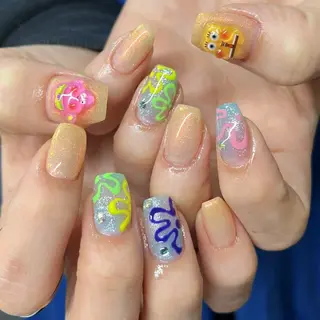ネイル 🎀NAIL🎀 AI🪄︎︎◝✩のネイルデザイン