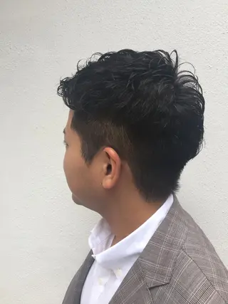 ショート メンズ SALOWIN三軒茶屋店所属・髪質改善/艶髪 やまなかのヘアスタイル