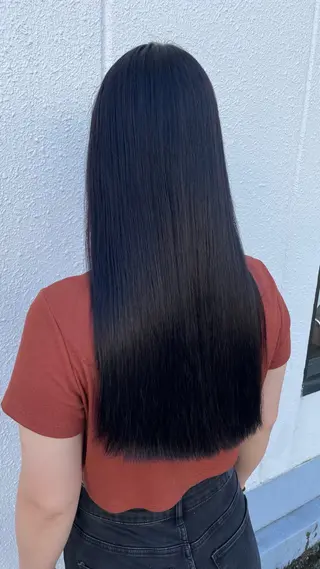 ロング 🎀ハイトーン/ 艶カラー/夕月🎀のヘアスタイル