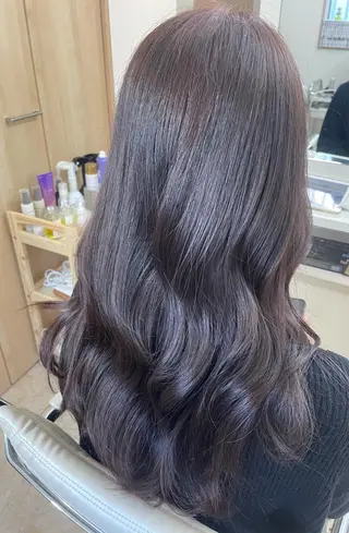 ロング カラー ケアブリーチ /髪質 改善/古橋圭史郎のヘアスタイル