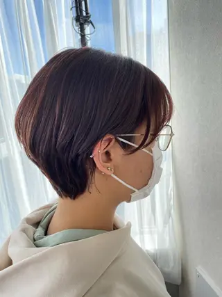 ショート カラー 脇田 克巳のヘアスタイル
