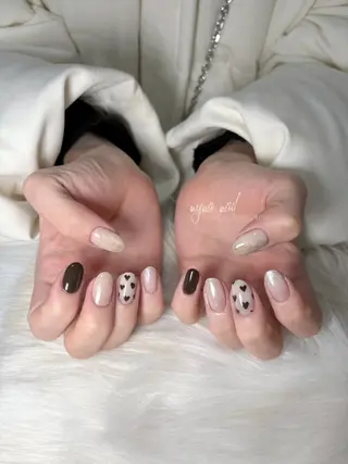 ネイル 長さ出し専門 nynaのネイルデザイン