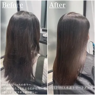 セミロング answer銀座 店長💐HIDEのヘアスタイル