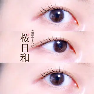 マツエク・マツパ 京都のまつげ桜日和 小島美桜のマツエク・マツパデザイン