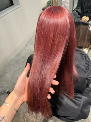 セミロング カラー AMRITA所属・men'sｶｯﾄ ﾊﾟｰﾏ🫧ｼｵﾝのヘアスタイル