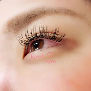 マツエク・マツパ lovely eyes所属・ラブリーアイズ （木野）のマツエク・マツパデザイン