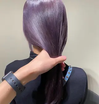 セミロング カラー Salowin銀座suite店所属・美髪縮毛矯正/髪質 改善カラー/寺倉海人のヘアスタイル