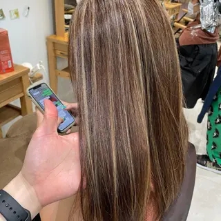 ロング カラー 似合わせスタイル 岡田勇哉のヘアスタイル