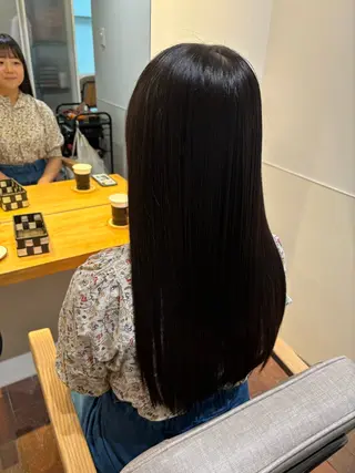 ロング ショート／ミニボブ マンツーマン/マユコのヘアスタイル