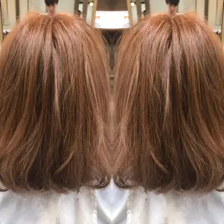 ミディアム カラー ショート&ボブ井上 菜樹のヘアスタイル