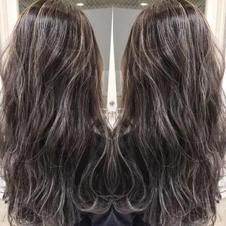 ロング カラー ヘアアレンジ BANK'S hair所属・💐ケラチン 髪質改善寺坂雄飛💐のヘアスタイル