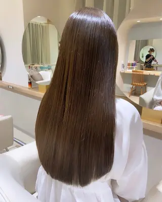 ロング miku. 髪質改善/韓国のヘアスタイル