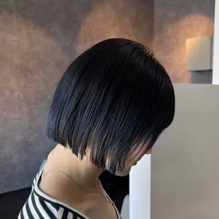 ショート カラー 艶カラー×デザイン カラー特化/値賀大樹のヘアスタイル