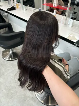 セミロング Wカラー/暖色/べ ージュりく©︎🐝のヘアスタイル