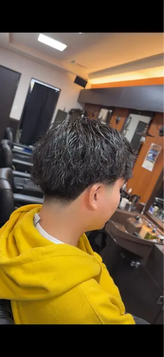 ミディアム メンズ Smail Hair 大森店所属・安立 玲於のヘアスタイル