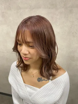 ミディアム カラー eyelash  salon Lien所属・衣笠 結愛のマツエク・マツパデザイン