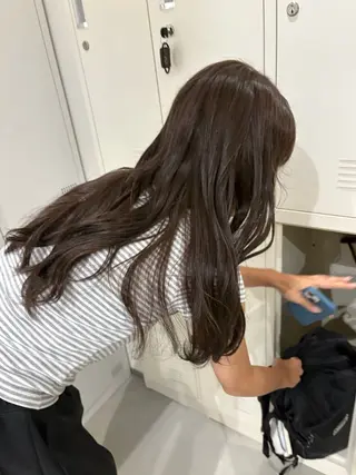 ロング カラー くすみカラー/ ora🪡🤎のヘアスタイル