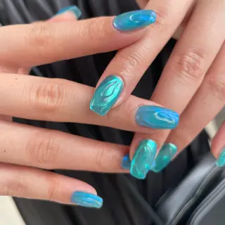 セミロング m kaori𓃟のネイルデザイン