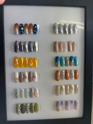 ネイル Rich to安城店所属・長坂 若菜のネイルデザイン