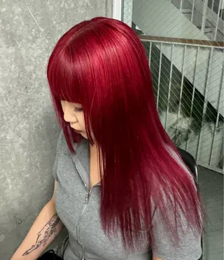 カラー 🫧モテパーマ/ツヤ 縮毛/AI🫧のヘアスタイル