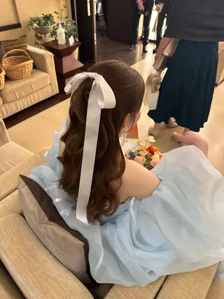 ロング カラー 透明感カラー 天羅のヘアスタイル