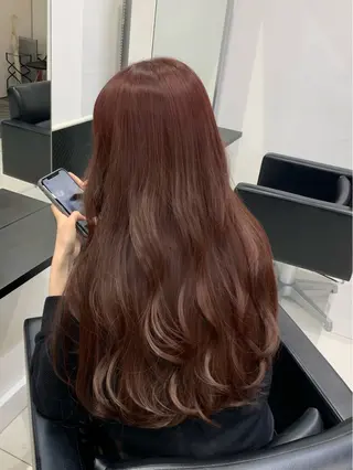 ロング カラー ALIVE吉祥寺✨ モデル募集中💕みくのヘアスタイル