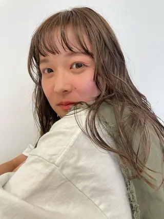 ミディアム hanabi /melt西梅田のヘアスタイル