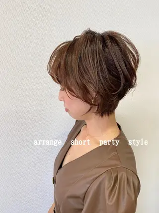 ショート 山本 茉希のヘアスタイル