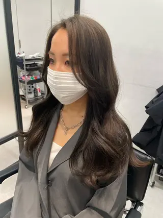 ロング カラー yuuna/ ハッシュカット🎀のヘアスタイル