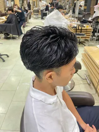 パーマ メンズ mens骨格矯正/ 理論パーマ/yuyaのヘアスタイル