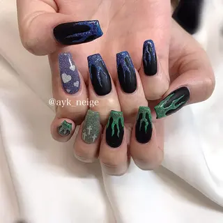 ネイル n'eige nail所属・大谷 綾香のネイルデザイン