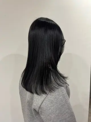 セミロング merc.🐑🤍 山口夏希のヘアスタイル