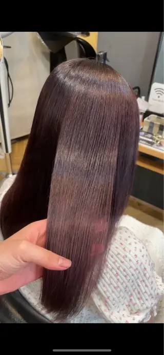 ロング 鎌取/透明感カラー /ボブ/顔まわりのヘアスタイル