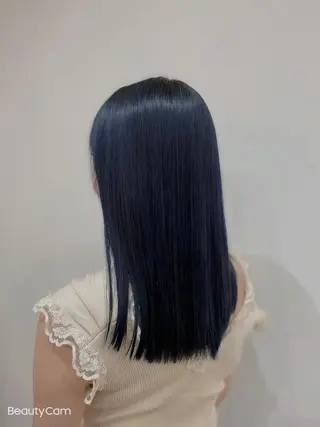 ミディアム カラー 加藤 利基のヘアスタイル