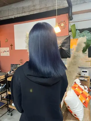 ミディアム カラー パーマ ヘアアレンジ メンズ キッズ ネイル マツエク・マツパ アイブロウ chapter問屋町 💘小室明華のヘアスタイル